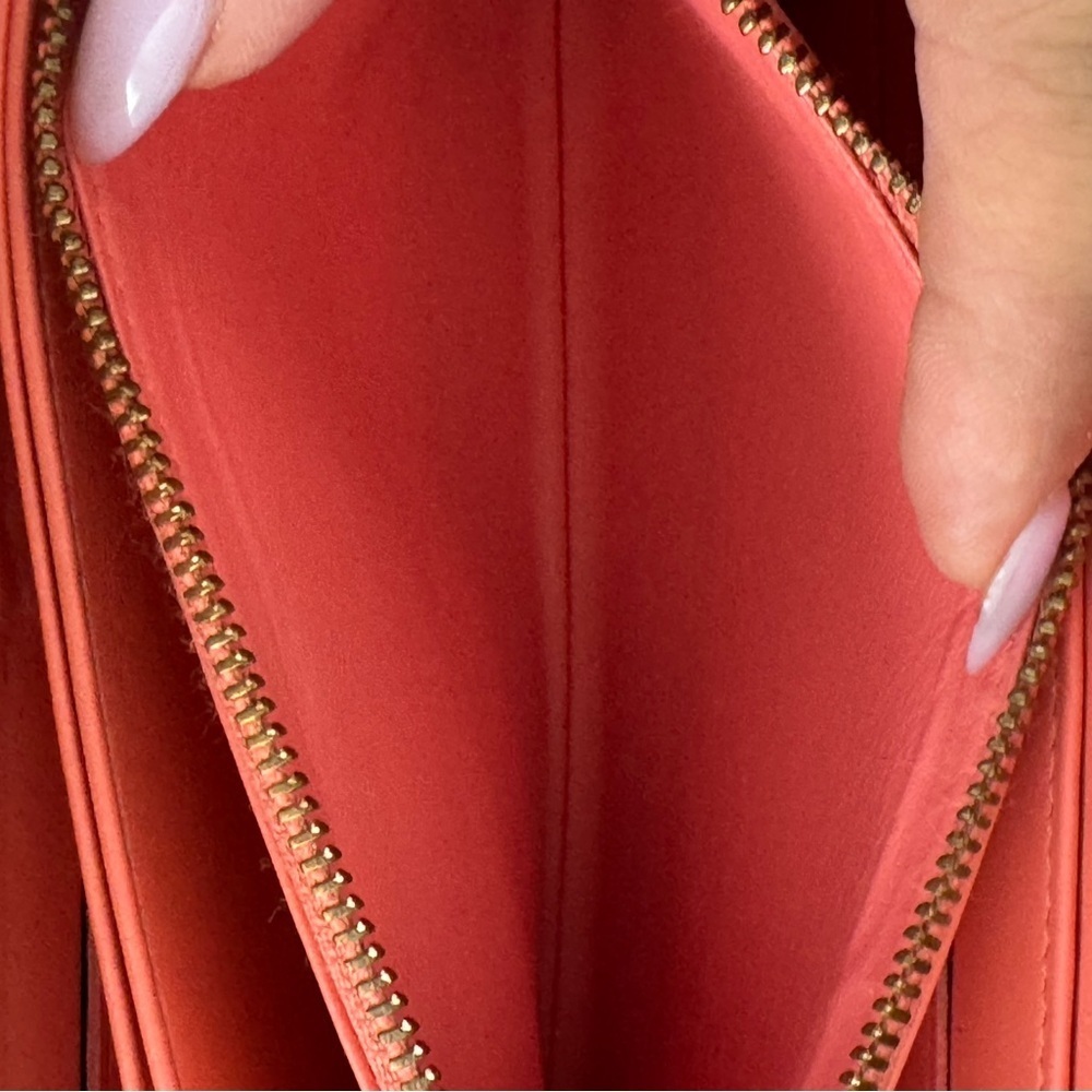Louis Vuitton Sweet Monogram Vernis Zippy Wallet Coral Pink Limited Edition - Picture 8 of 16